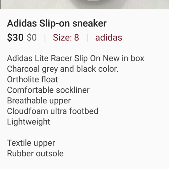 Adidas Slip On Sneaker - Picture 5 of 5